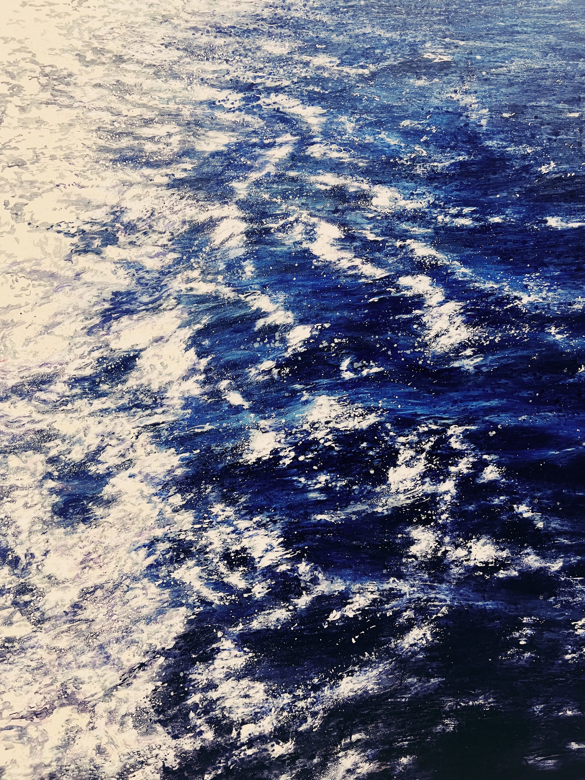Echoes of sun on water