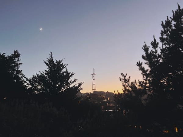 A flâneur in San Francisco