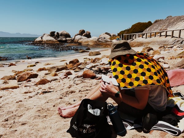 Veld fires and sunburnt Germans